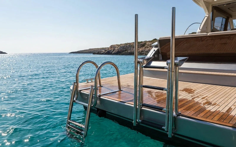 Stainless Steel Boat Boarding Ladders